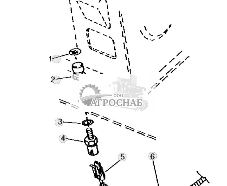 Переключатель гидравлической блокировки дифференциала - ST75127 438.jpg